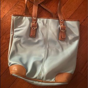 Light blue coach bag